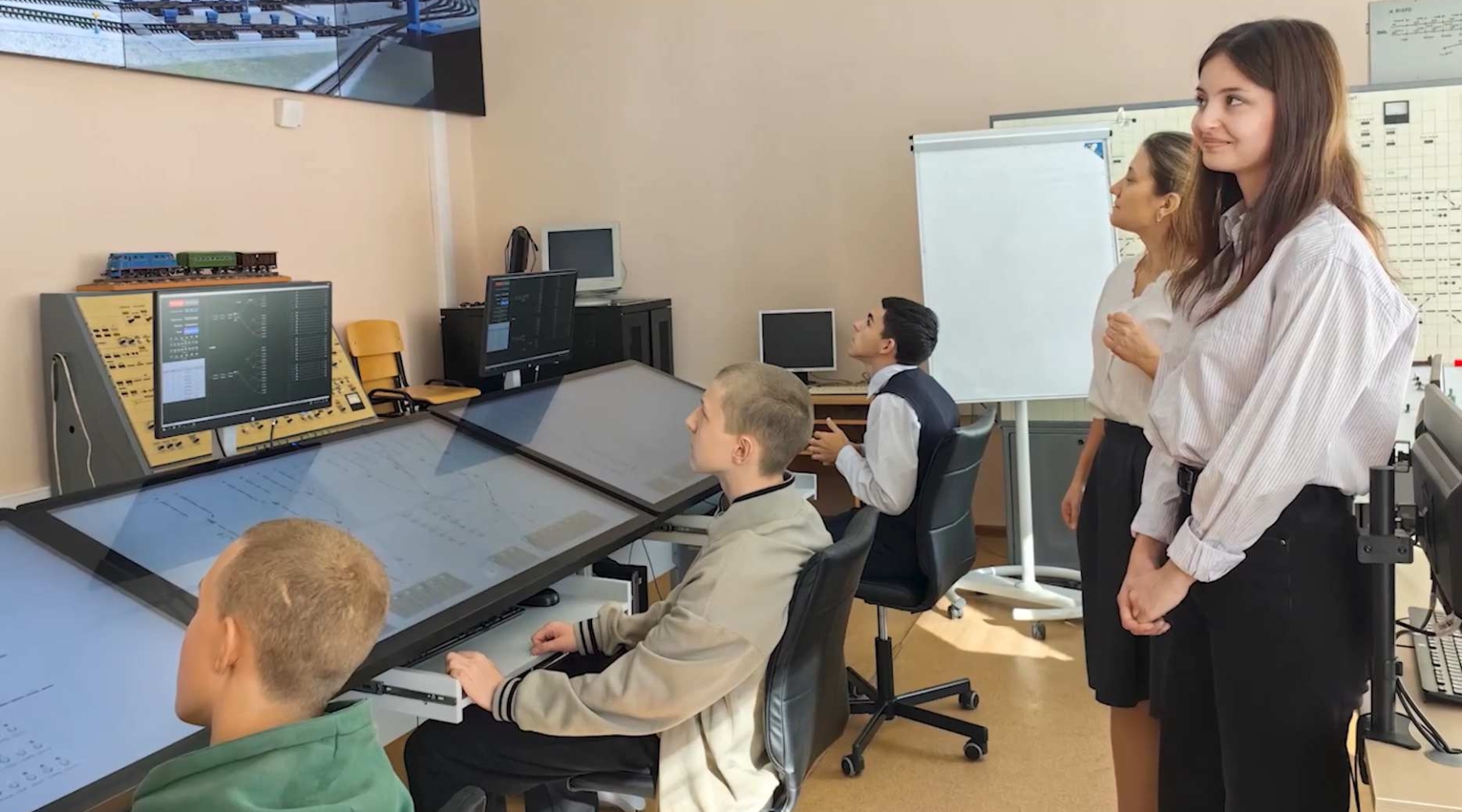 Профессия будущего – день открытых дверей в Красноярском техникуме железнодорожного транспорта